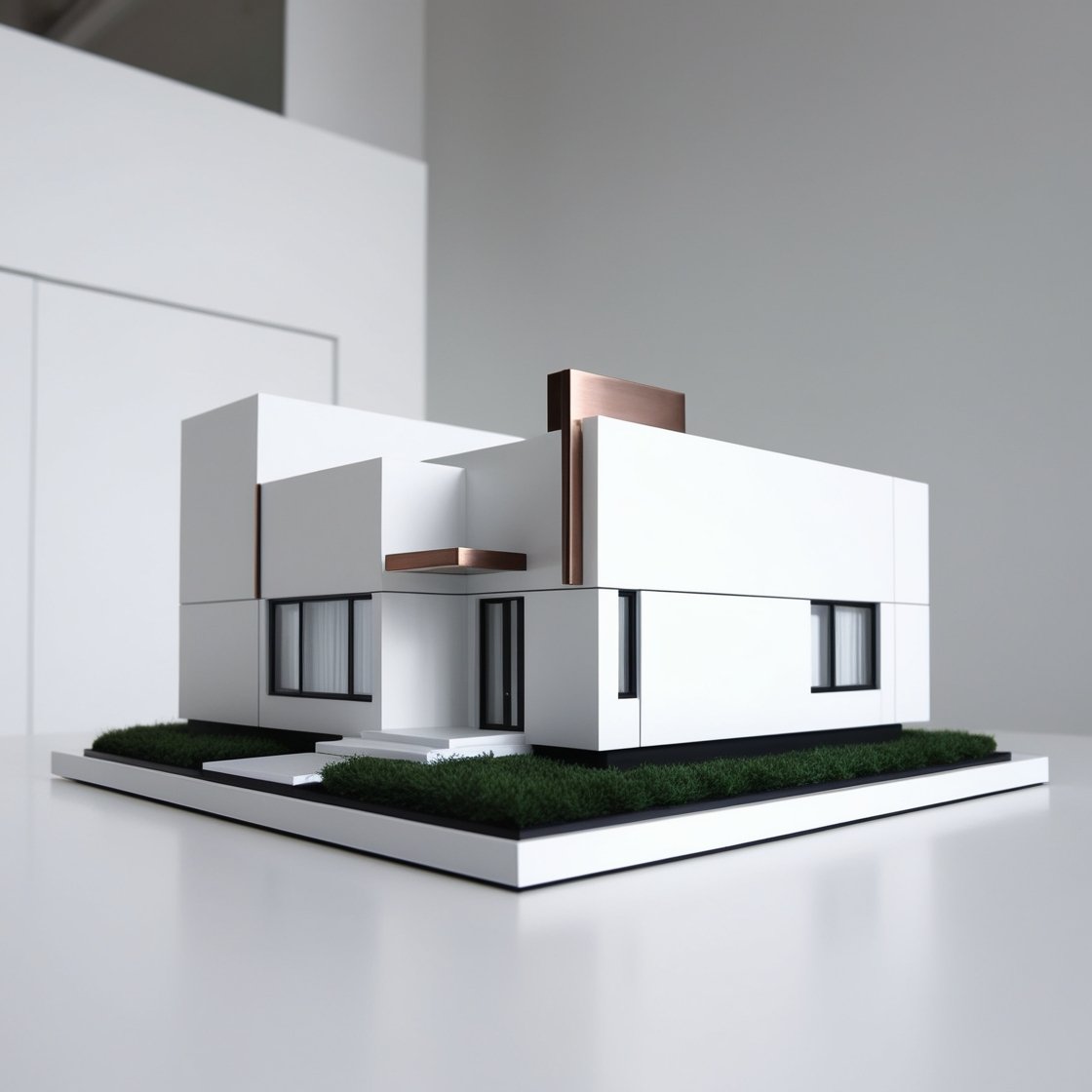 Default_A_sleek_and_contemporary_scale_model_of_a_modern_white_0